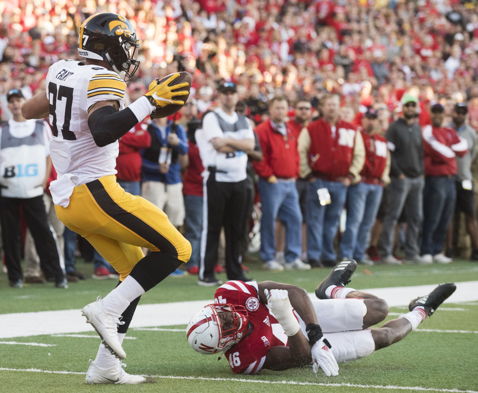 Nebraska vs. Iowa, 11/24/17